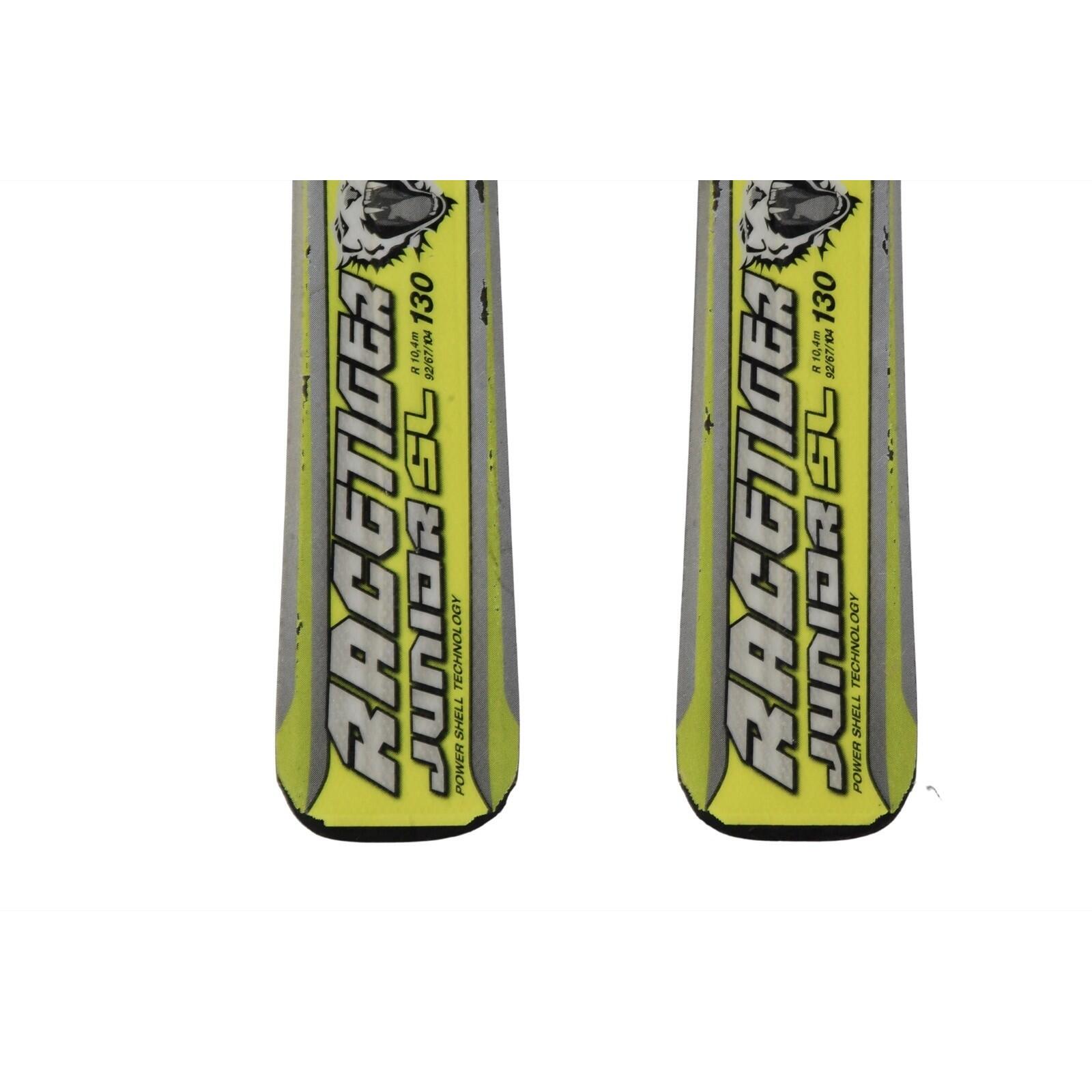 RECONDITIONNE - Ski Junior Volkl Racetiger Sl + Fixations 4/5