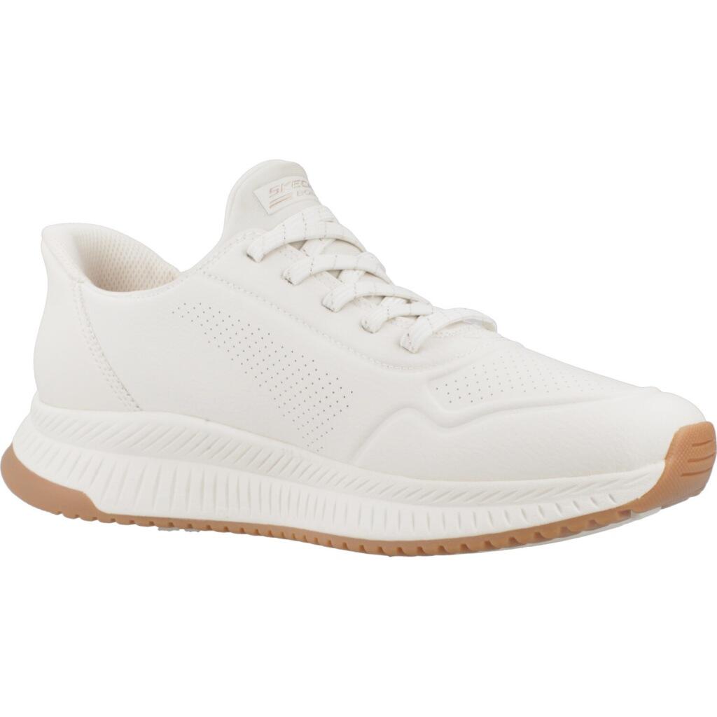 Zapatillas Mulher Skechers Bobs Squad 4 - Key Look Branco 5/7