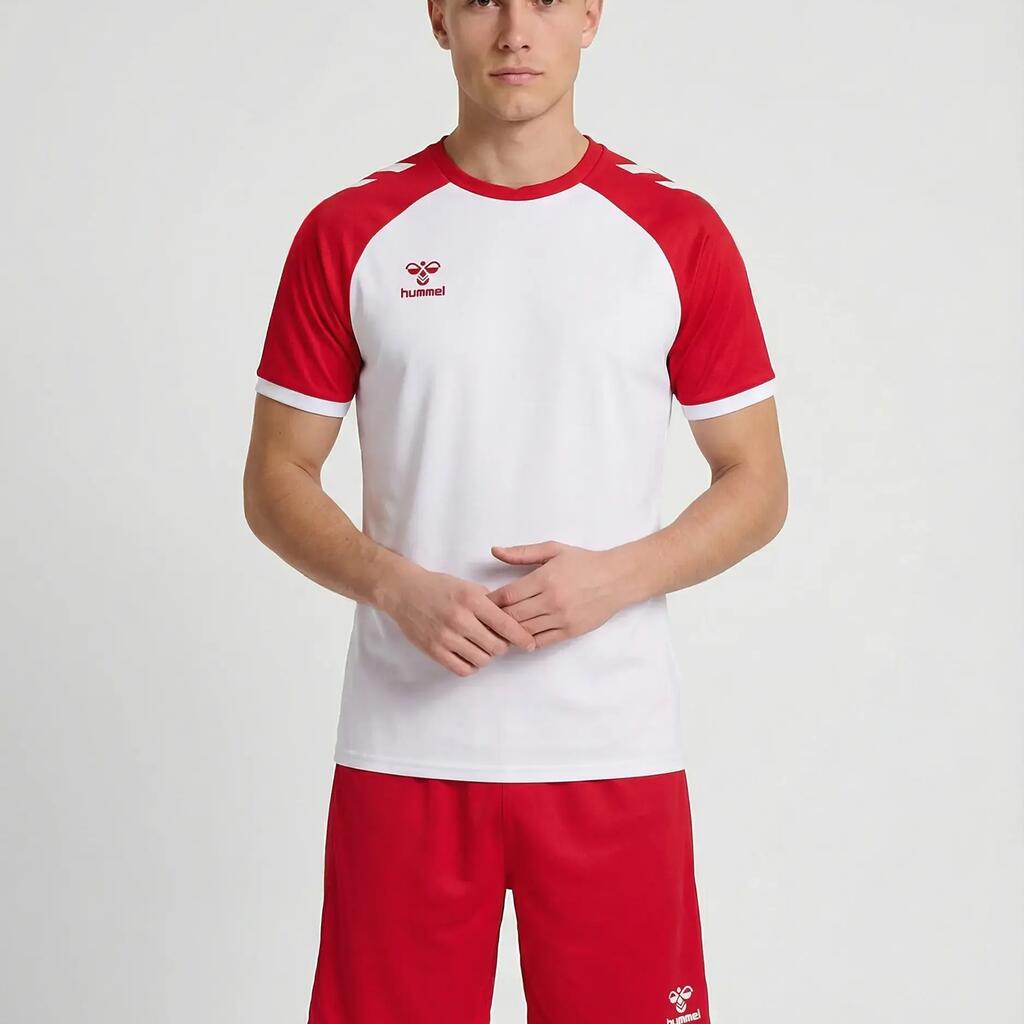 WHITE / RED