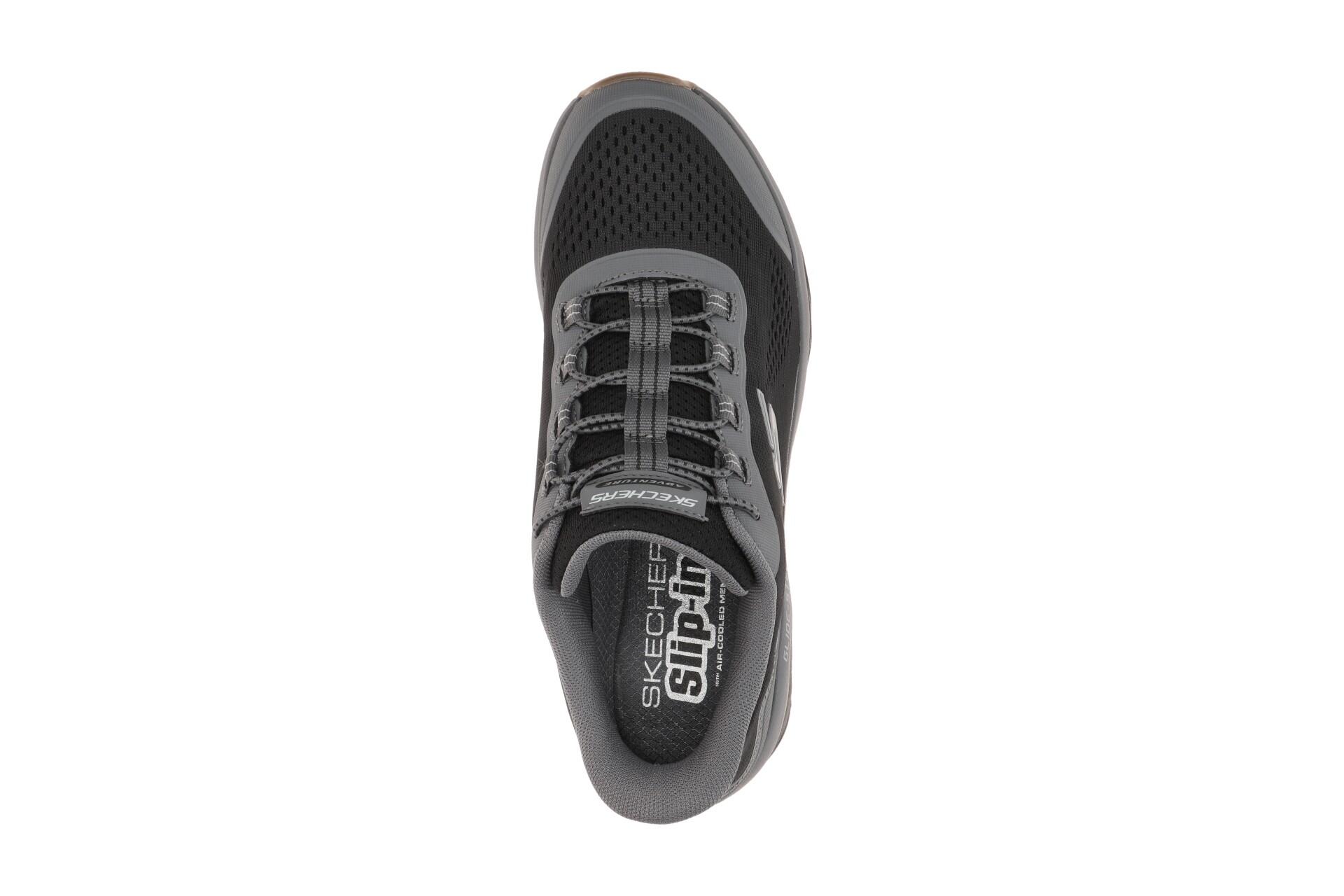 Skechers Glide Step Sole Schuhe grau schwarz Herren SLIP-INS 237812 6/7