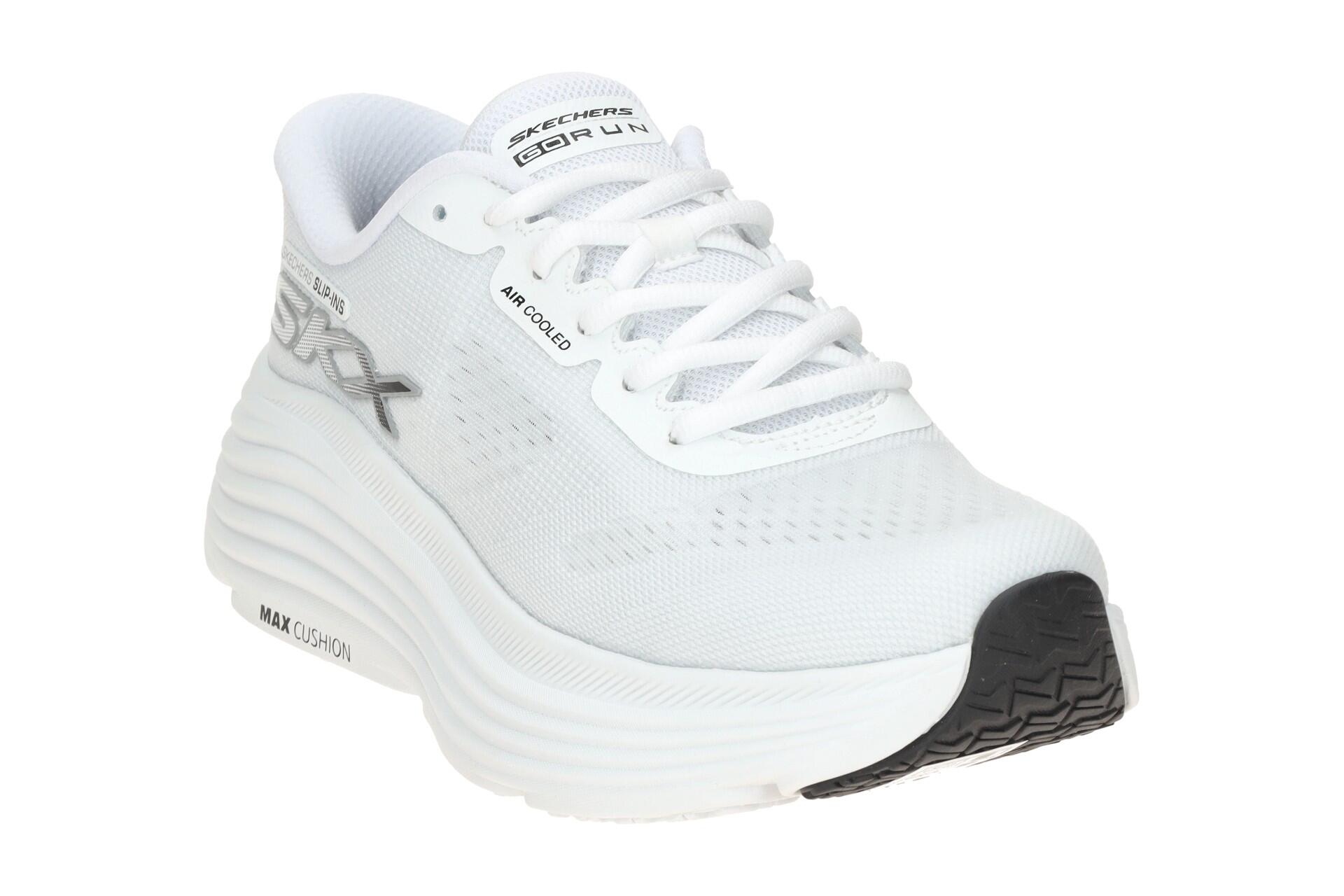 Skechers MAX CUSHIONING Schuhe weiß Damen Slip Ins 129473 3/7