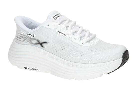 Skechers MAX CUSHIONING Schuhe weiß Damen Slip Ins 129473