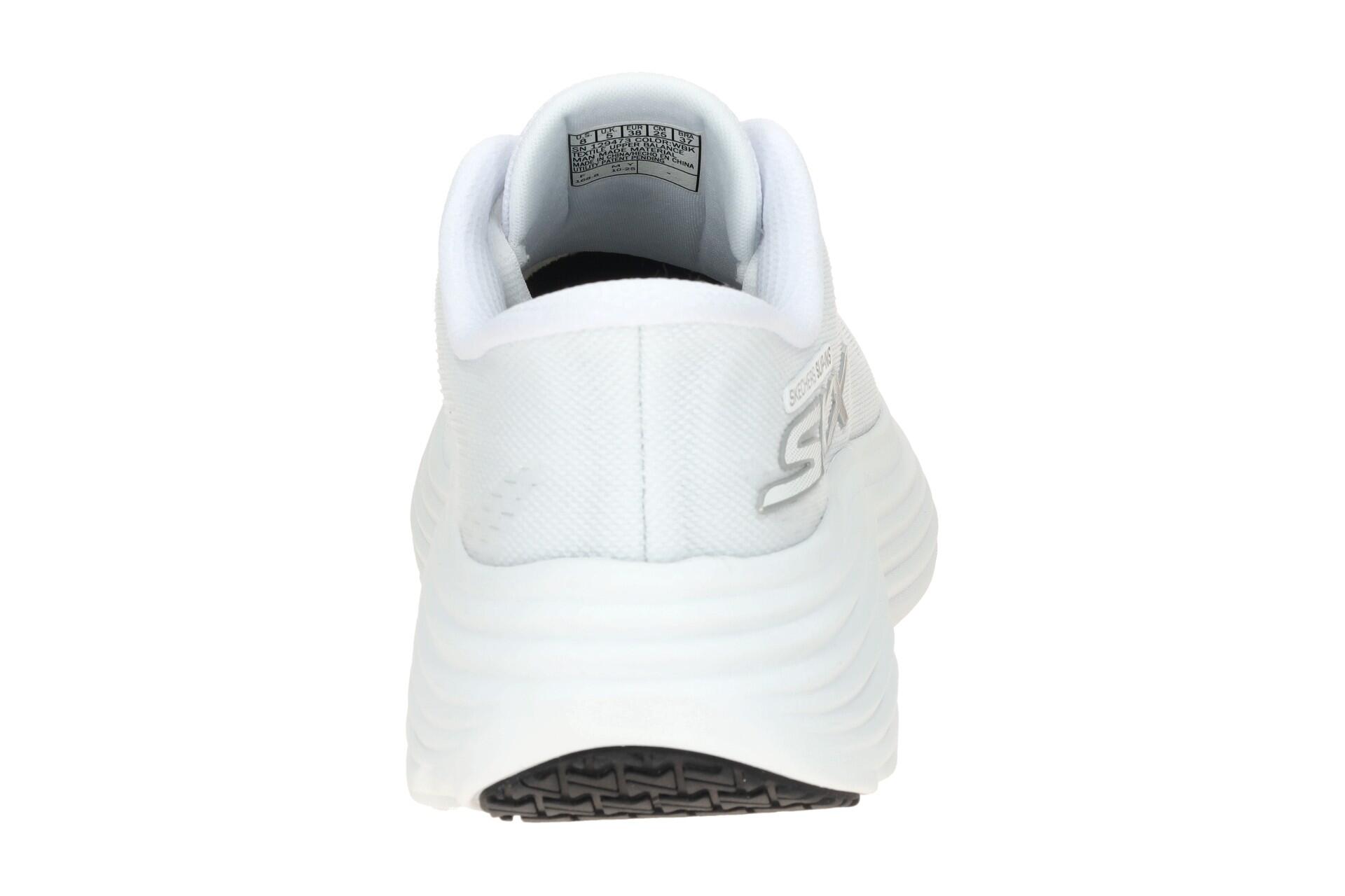 Skechers MAX CUSHIONING Schuhe weiß Damen Slip Ins 129473 5/7