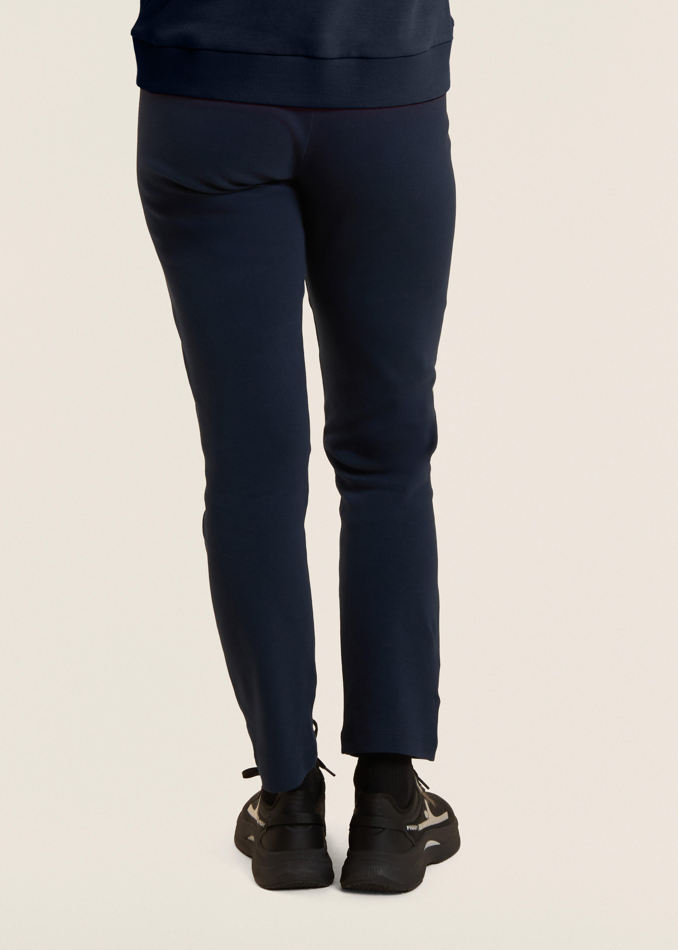 Jumpsuit met ritssluiting en hoge kraag, logo met parels 5/5