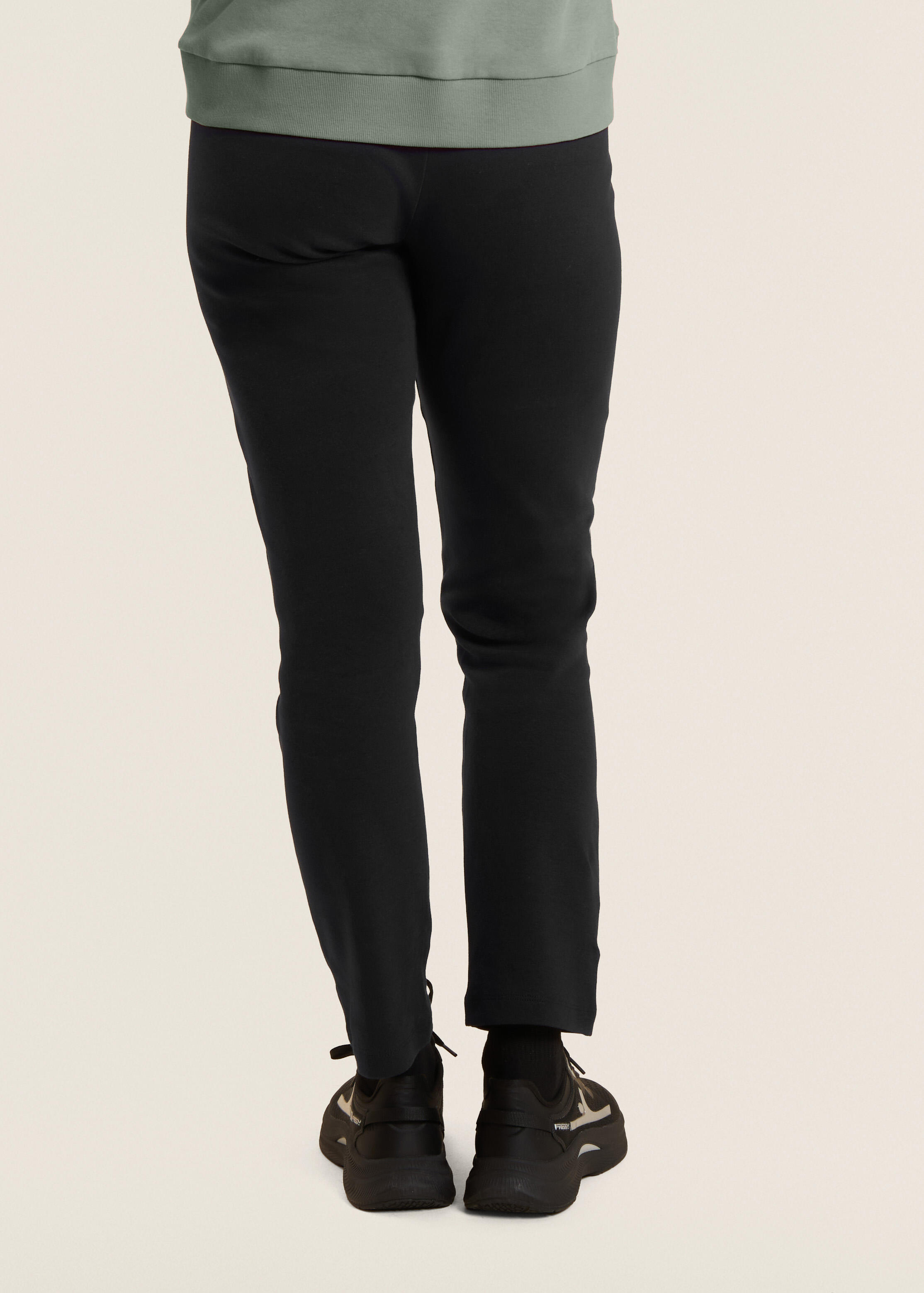 Jumpsuit met ritssluiting en hoge kraag, logo met parels 5/5