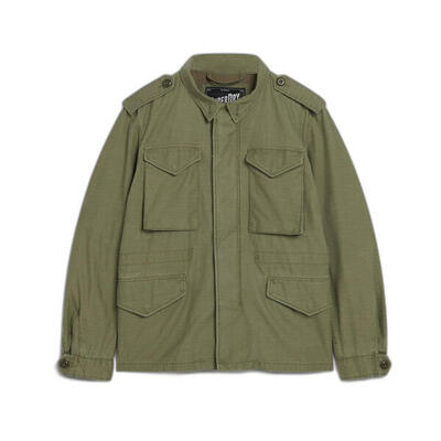 Militaire jas superdry field merchant store