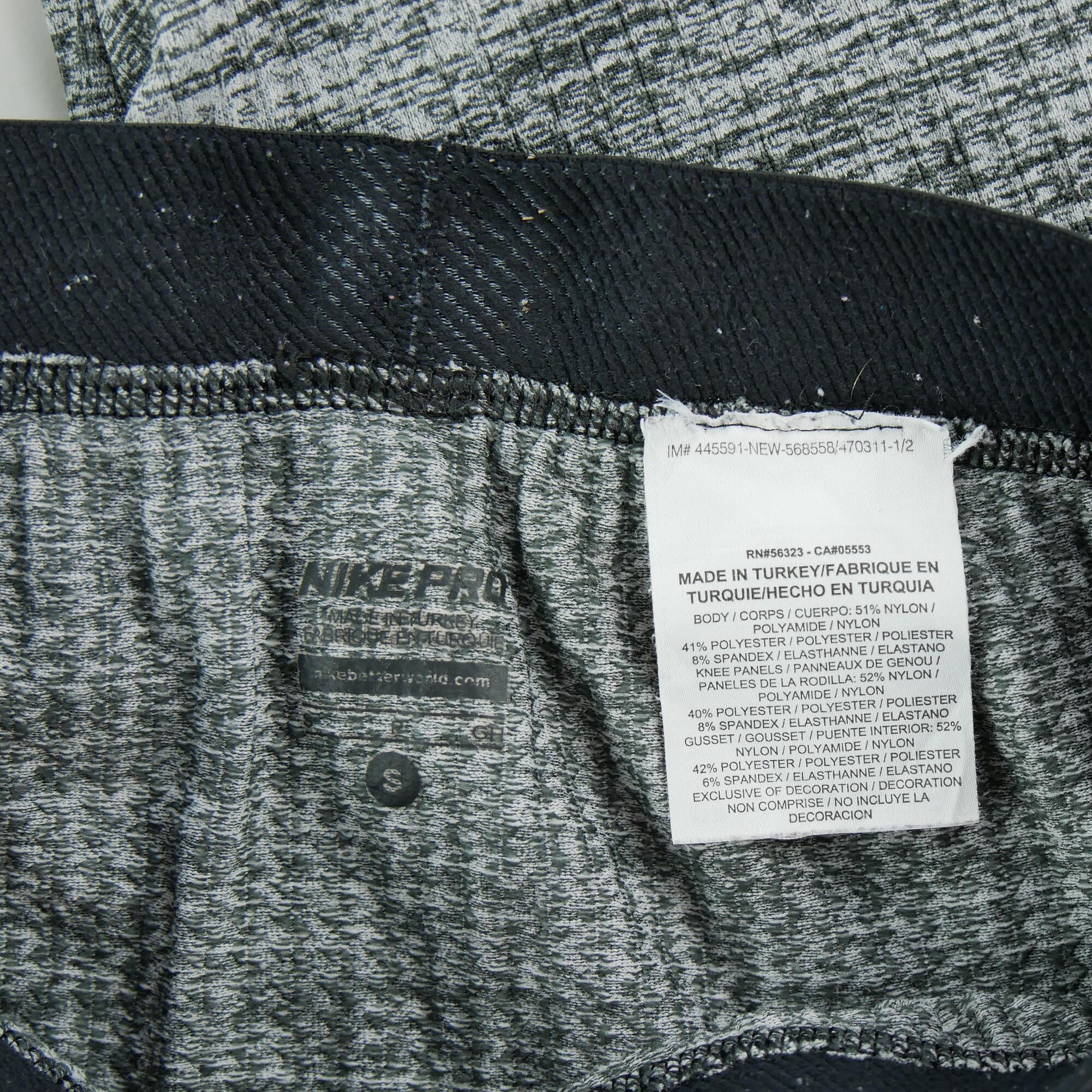 Second life - Damen Nike PRO Graue Leggings - In sehr gutem Zustand 5/5