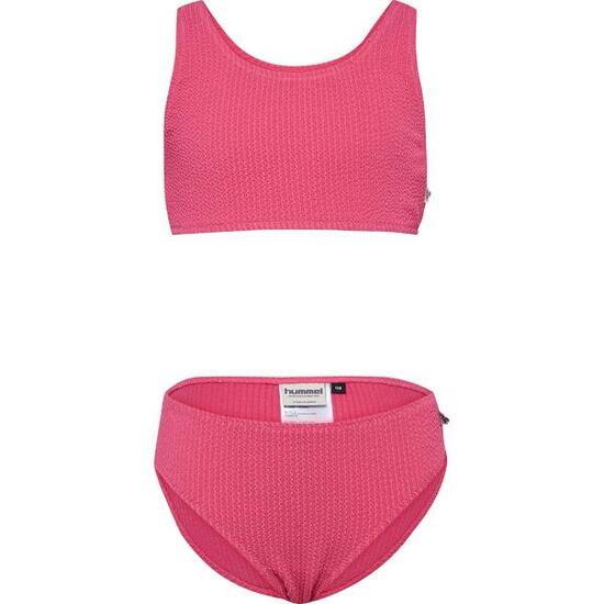 Maillot de bain 2 pièces plissé fille Hummel