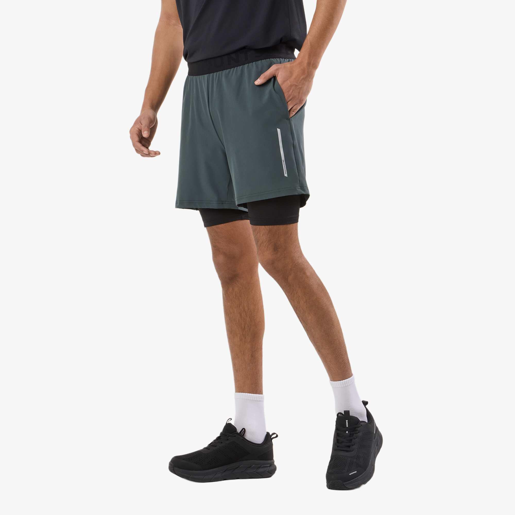 Pantalones Cortos De Entrenamiento Entrenamiento Hombre Secado rápido Core 4/7