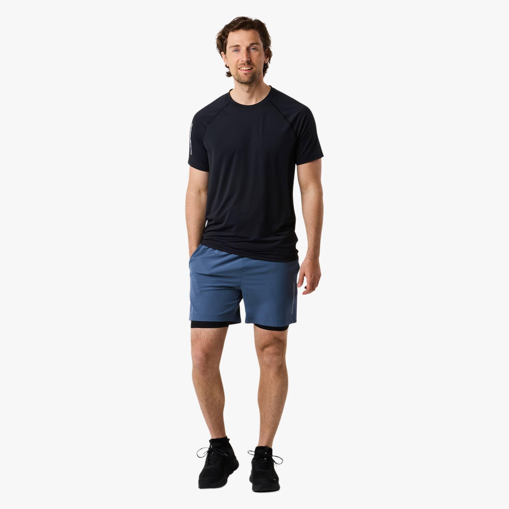 Shorts d'entraînement homme Core 2-In-1 quick dry 4/7