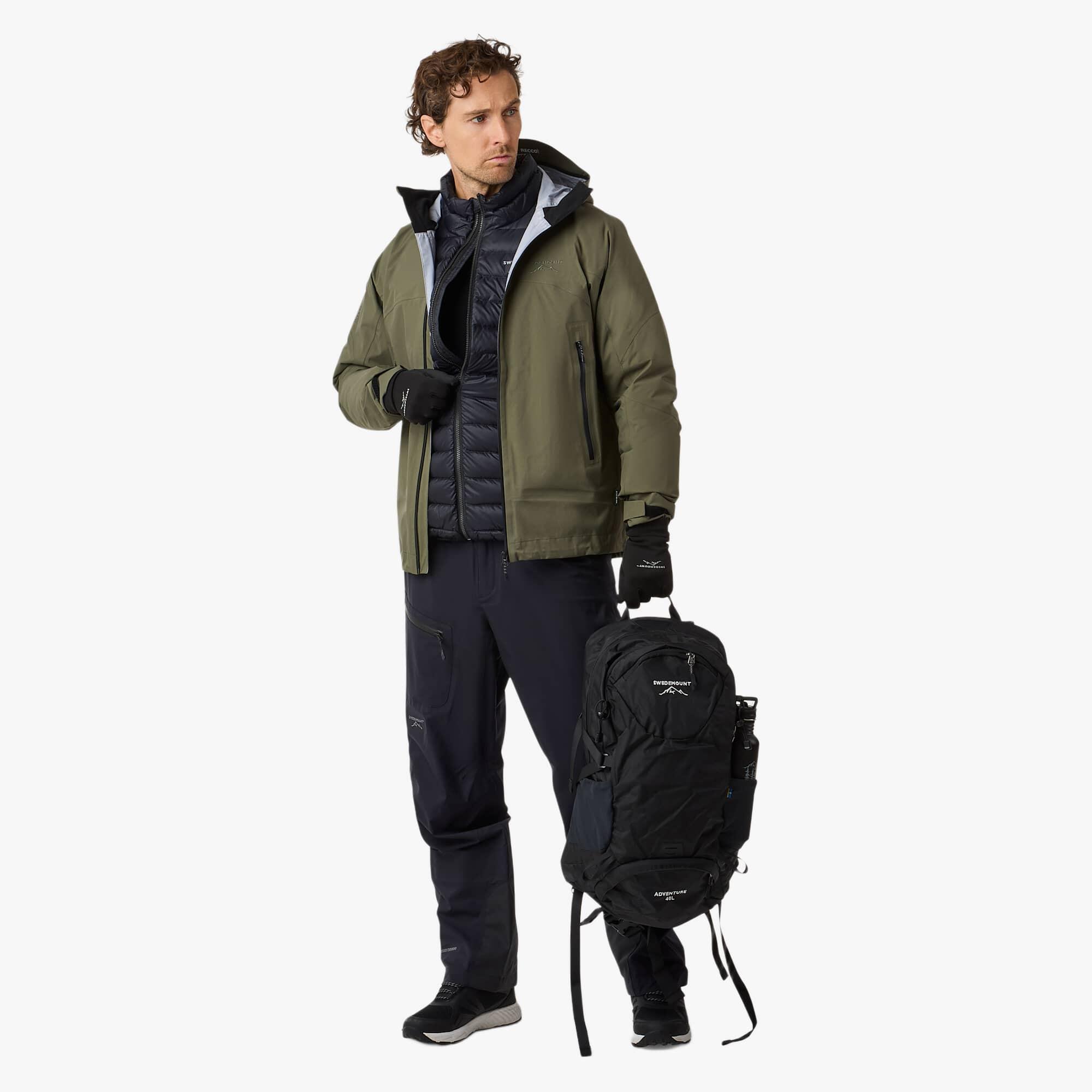 Veste shell de randonnée homme imperméable Himalaya II 3/8