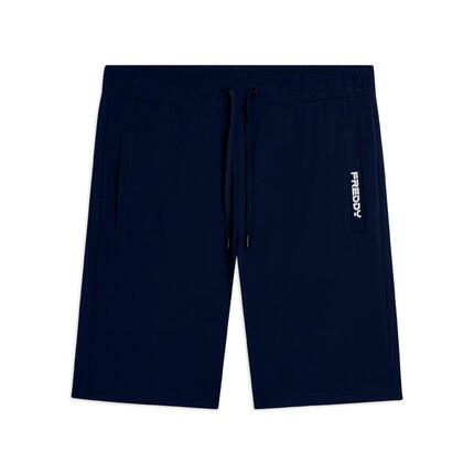 Pantalon court en jersey élastique avec poche