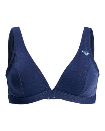 Haut de bikini bonnet D à armatures Bleu Femme