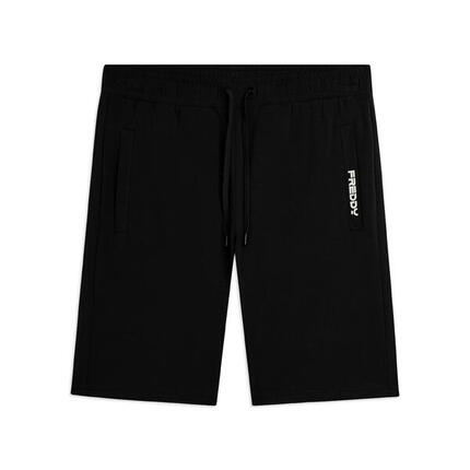 Pantalon court en jersey élastique avec poche