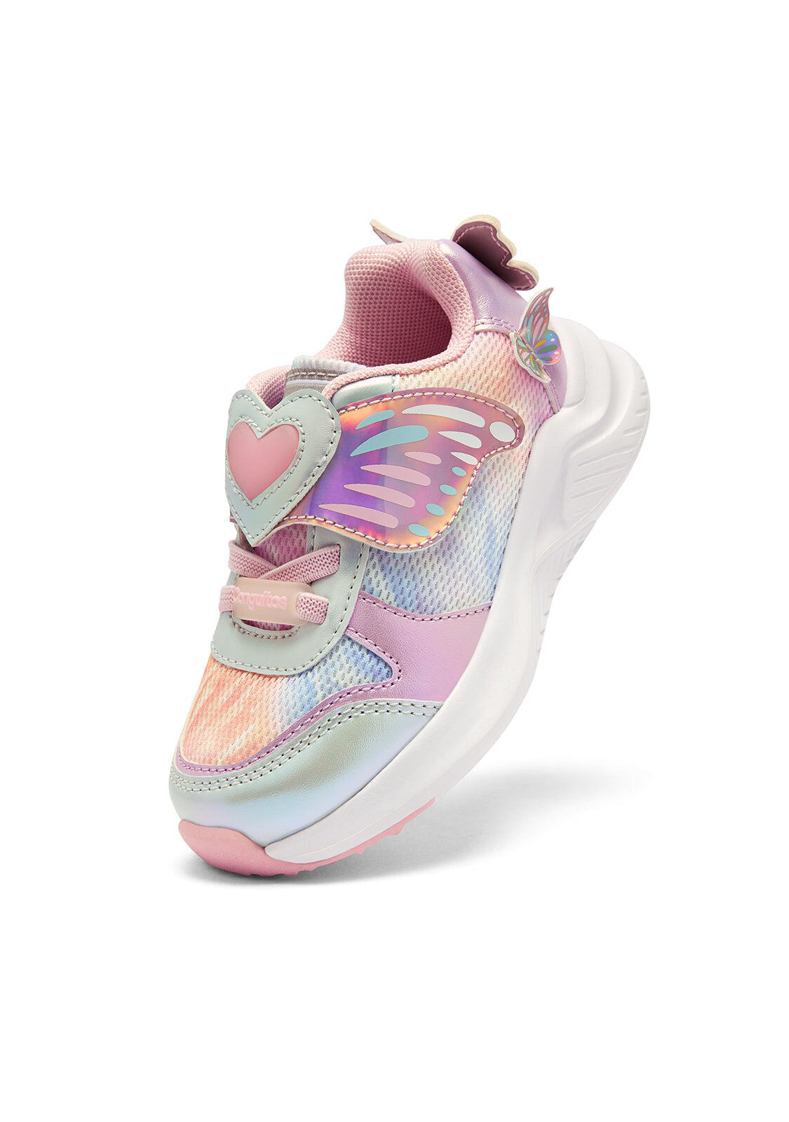 Zapatillas Conguitos Estampado Mariposa 3/4