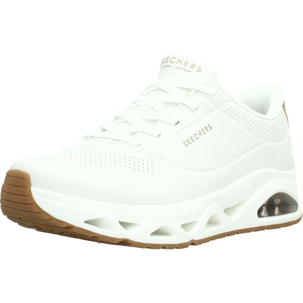 Buty SKECHERS UNO GLIDE STEP GLIDE ON AIR Biały