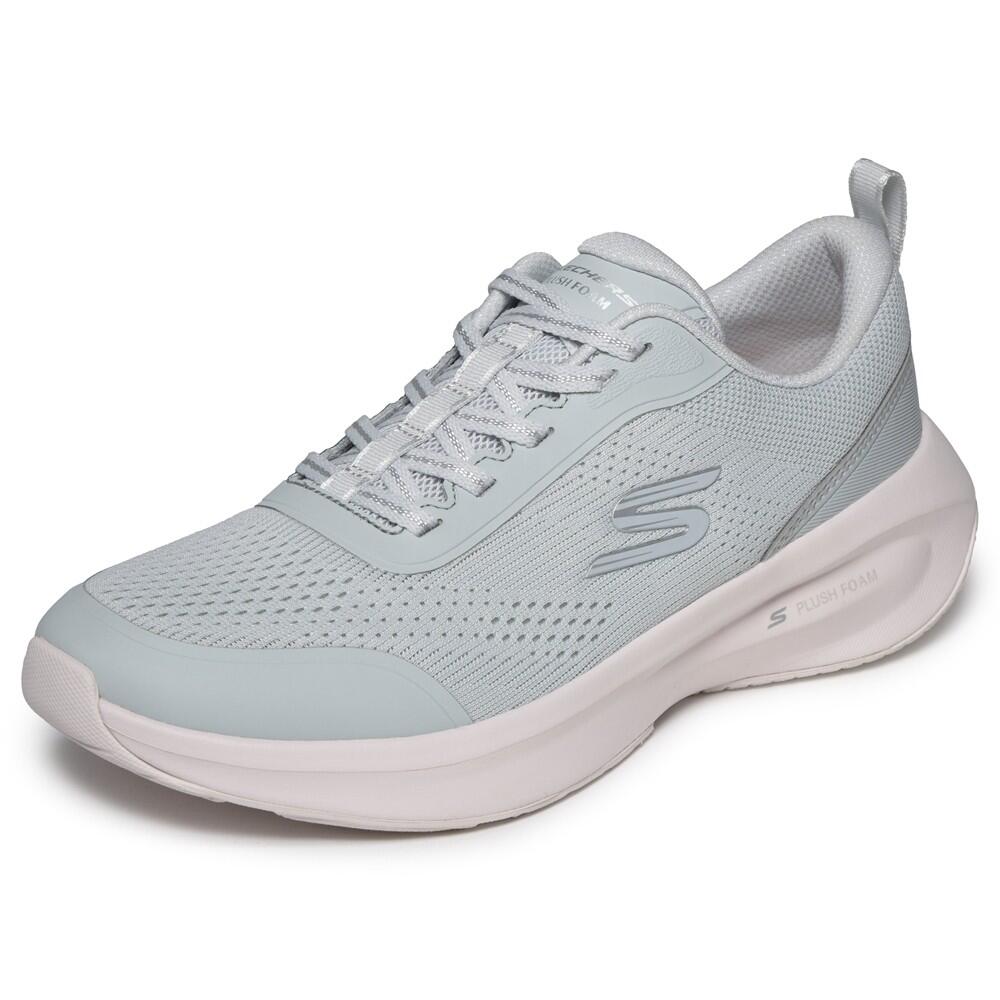 Baskets FEMME Skechers Skechers Plush Foam doux tissu GRIS 3/7
