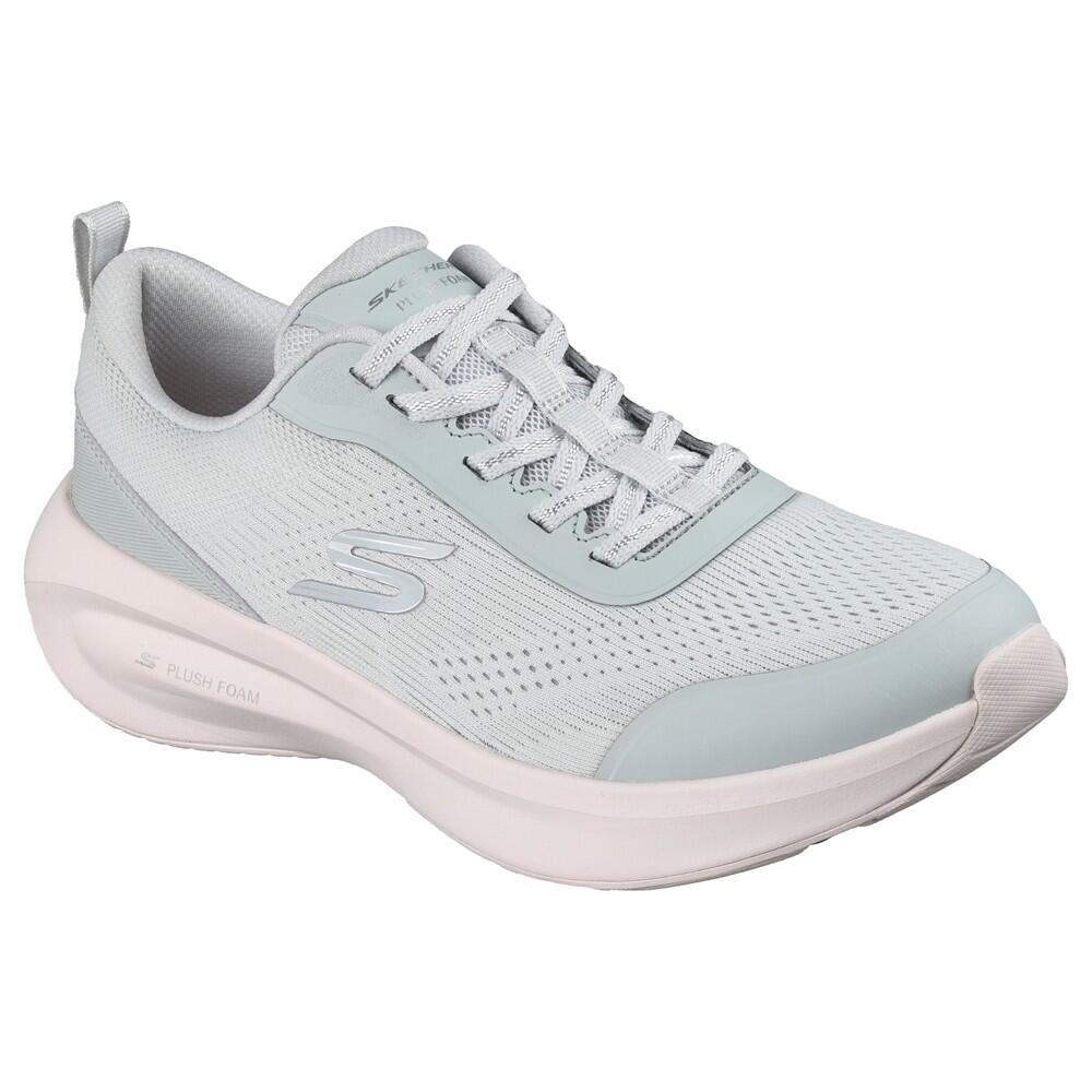 Baskets FEMME Skechers Skechers Plush Foam doux tissu GRIS 2/7