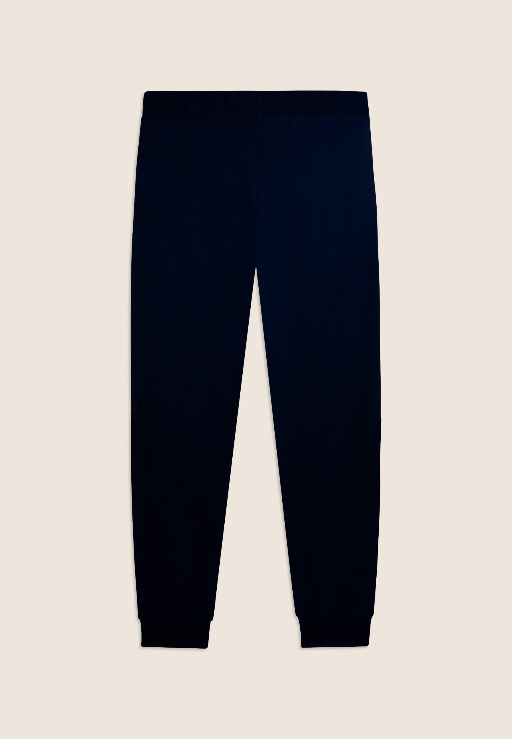Pantaloni sportivi in cotone con inserto logato 2/3