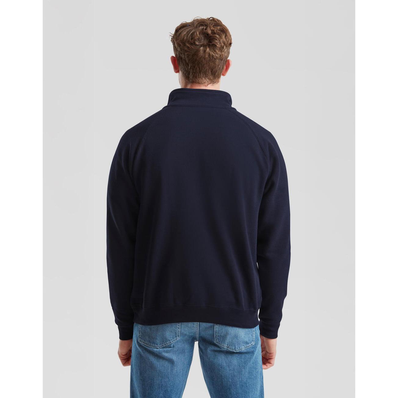 Sudadera con cuello cremallera Fruit of the Loom Classic 2/5