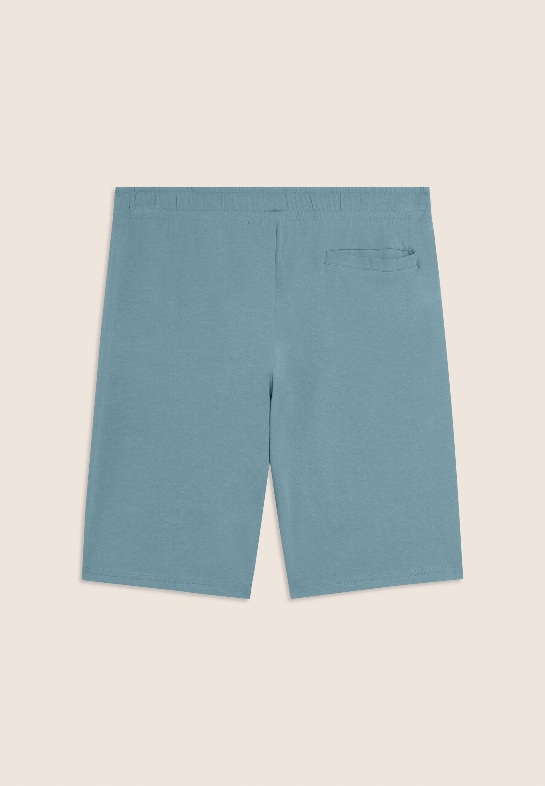 Pantaloni corti in jersey stretch con taschino 2/3