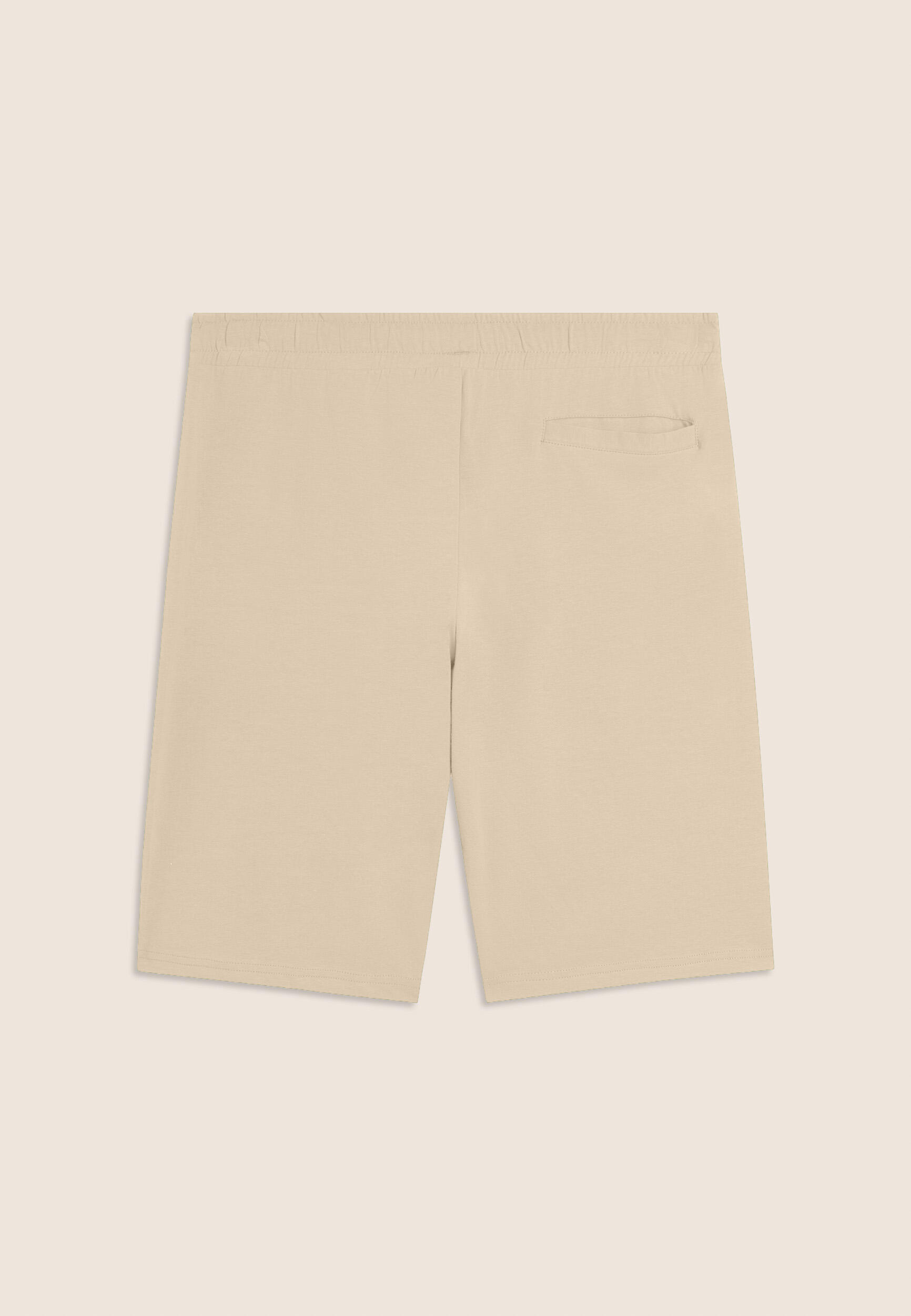 Pantalones cortos de tejido de punto elástico con bolsillo 2/3