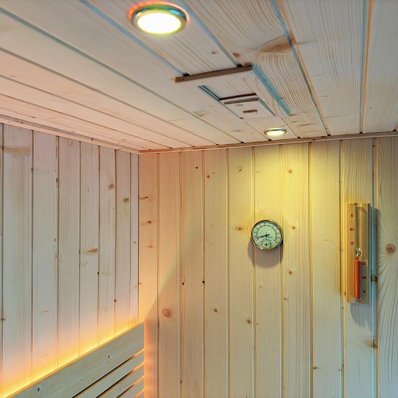 Combi Sauna Douche Hammam Boreal® SH220D - droite 6/7