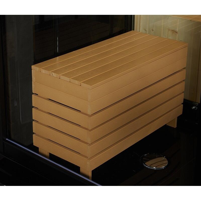 Combi Sauna Infrarouge Douche Hammam Boreal® IRH-180D - Droite 7/7