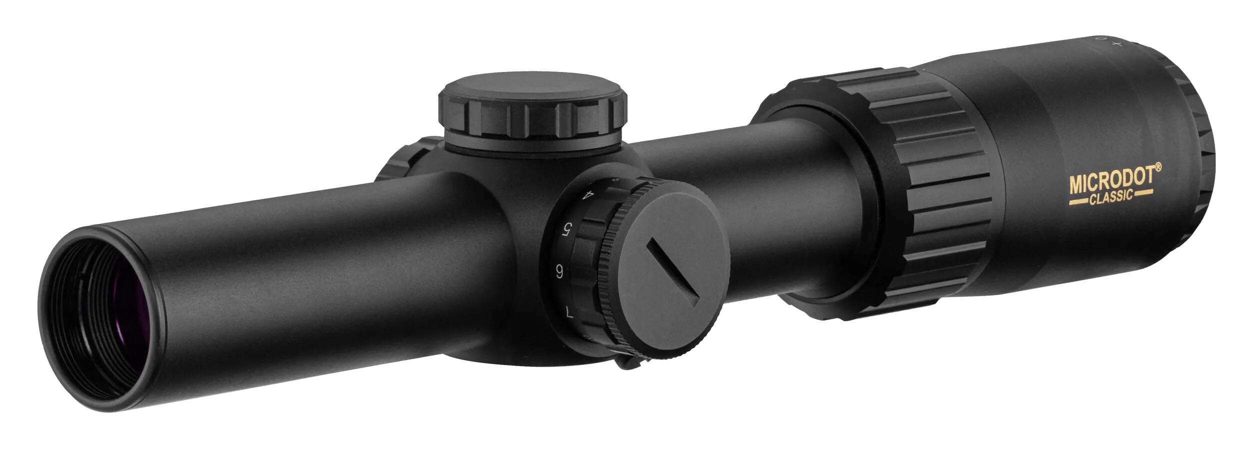 Lunette de chasse Microdot Classic 1-4x24 3/6