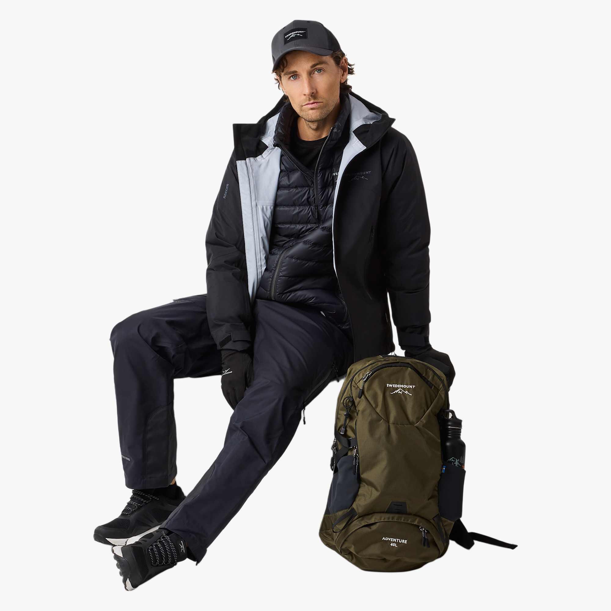 Giacca shell da escursionismo da uomo Himalaya Shell Jacket II impermeabile 3/8