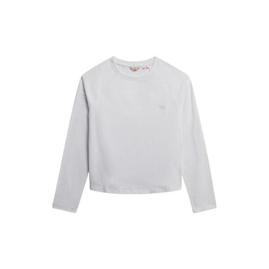 T-shirt manches longues avec logo femme Superdry Essential