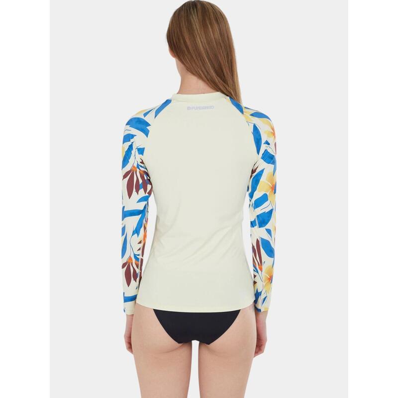Lycra cu maneci lungi Joyce Long Sleeve Rashguard femei