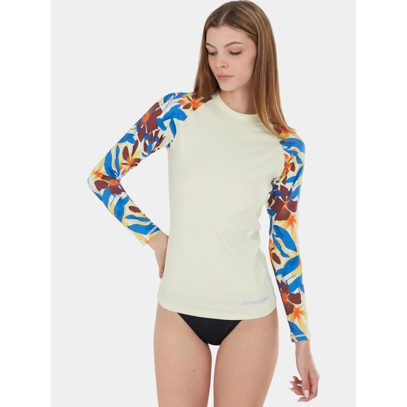 Lycra cu maneci lungi Joyce Long Sleeve Rashguard femei