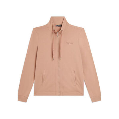 Felpa Zip e Collo Alto con logo FREDDY in strass