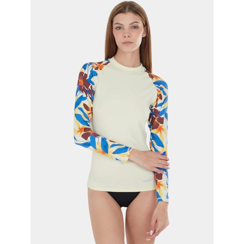 Lycra cu maneci lungi Joyce Long Sleeve Rashguard femei