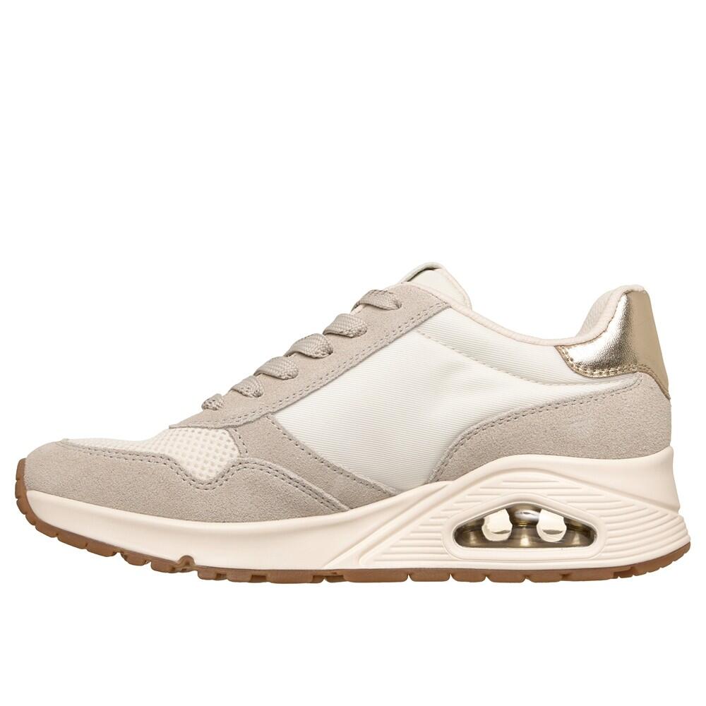 Zapatilla Runing Clasico Mujer Skechers Uno Air Vintage Ofwhite 6/7
