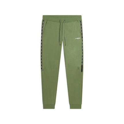 Pantalon de sport en coton avec insertion de logo