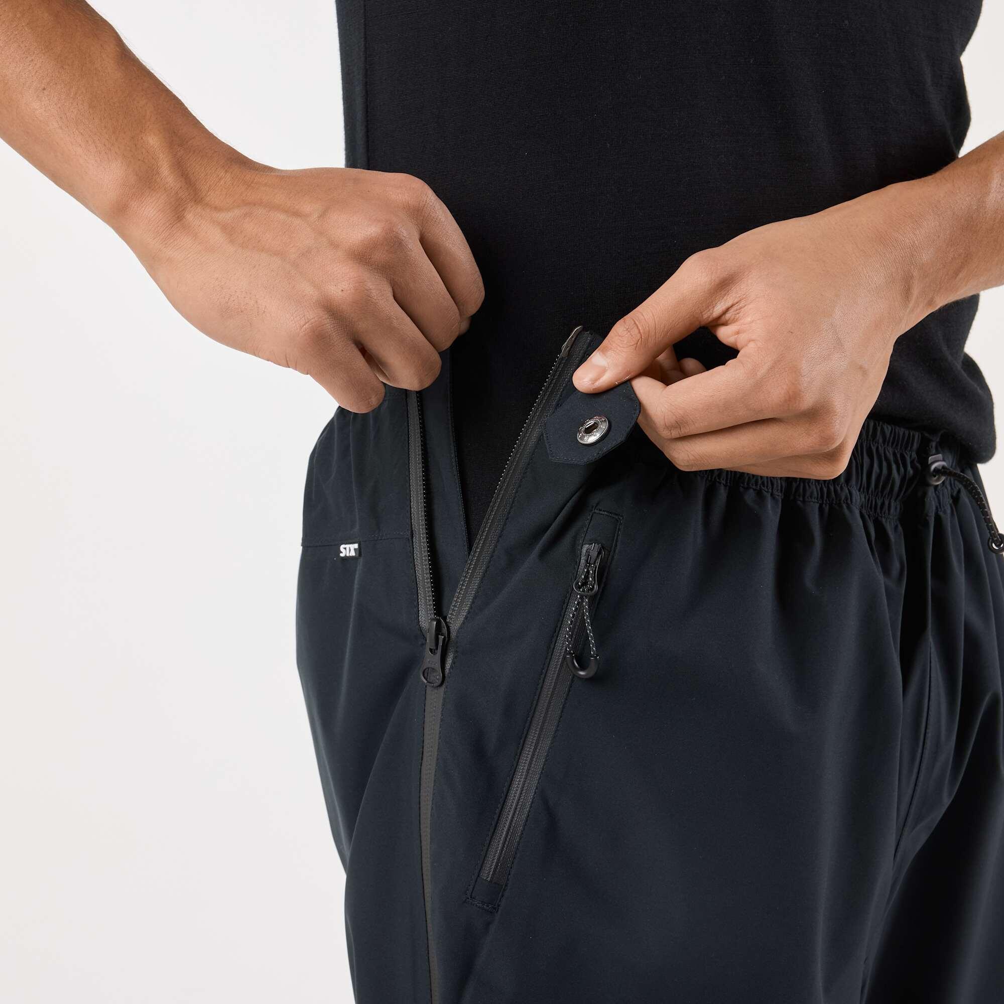 Pantalon de randonnée homme imperméable respirant Abisko Shell Rain 6/7