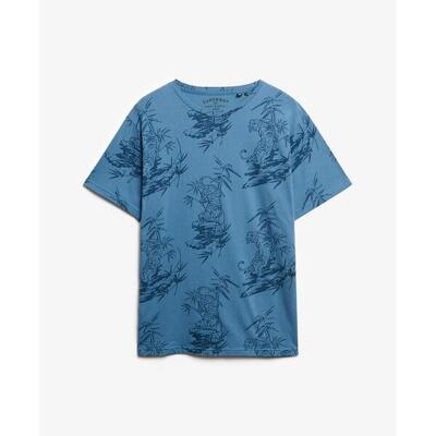 Bedrukt t-shirt superdry classic essential