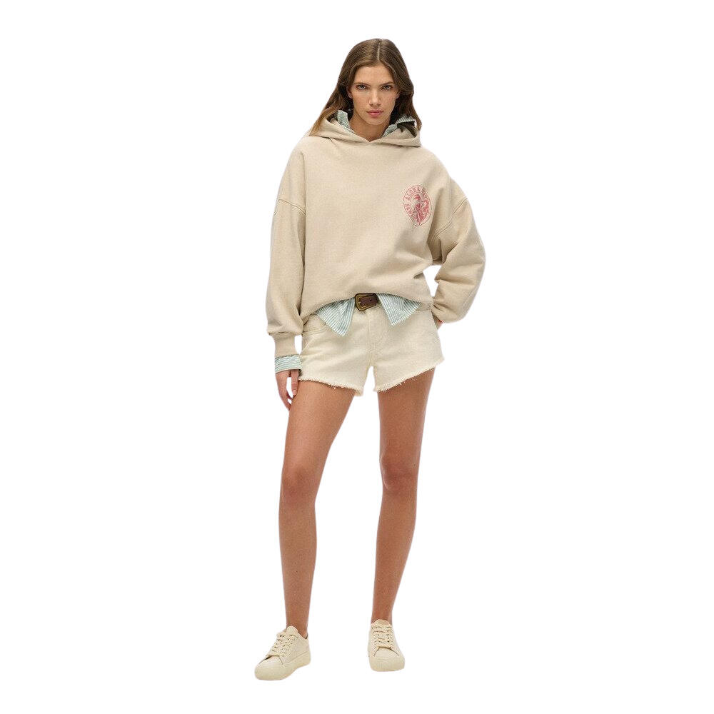 Oversized Hoodie Damen Superdry Lo-fi Outdoor 2/4