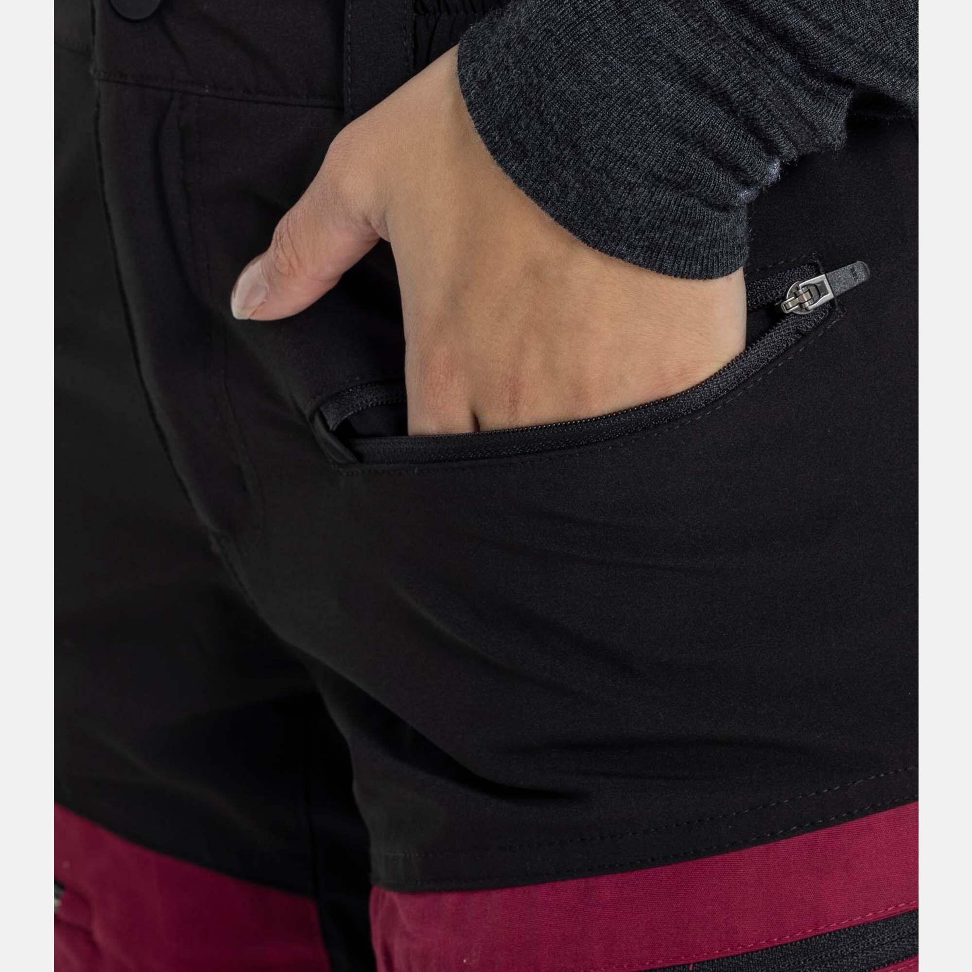 Pantalones outdoor senderismo mujer transpirable Nordkap Stretch Pants 2.0 6/7