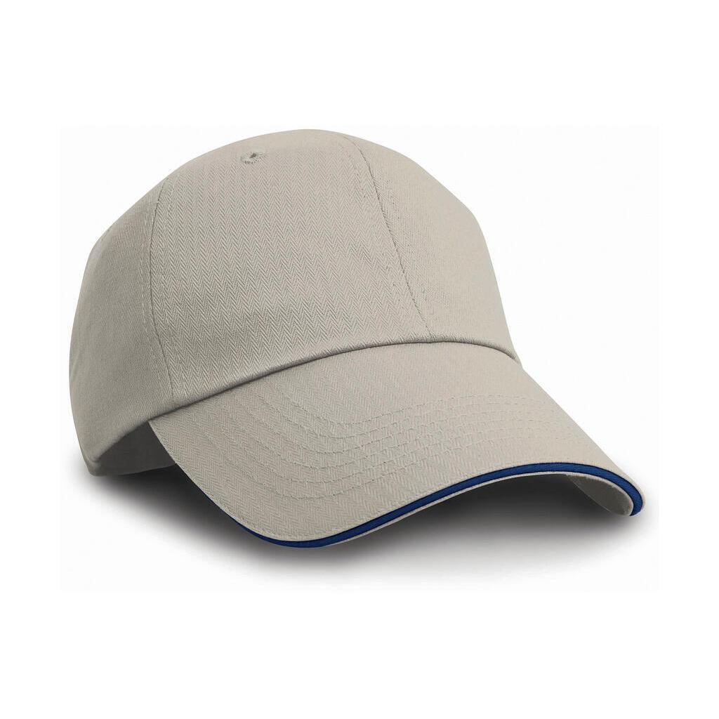 beige / bleu marine.