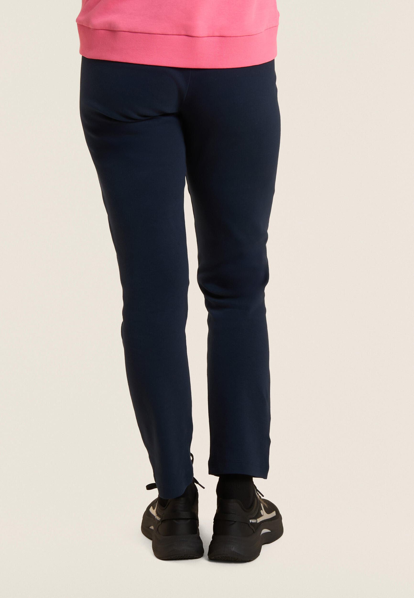 Jumpsuit met ritssluiting en hoge kraag, logo met parels 5/5
