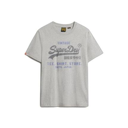 T-Shirt Gris Homme Superdry Vl