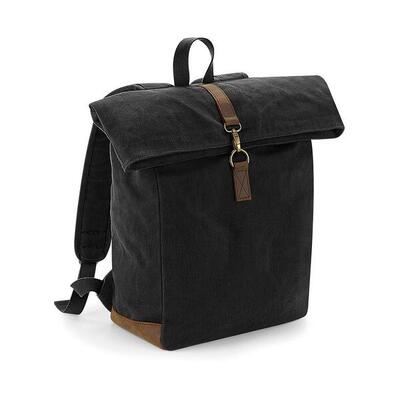 Waxed canvas rugzak quadra heritage