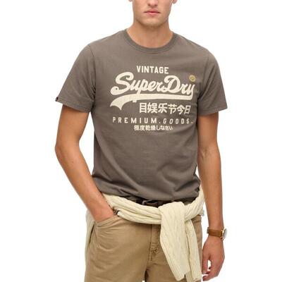 T-shirt superdry vintage logo