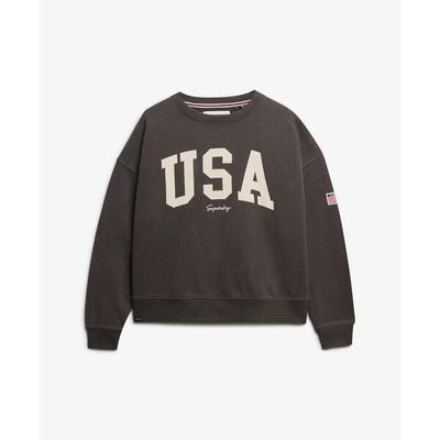 Dames sweatshirt superdry athletic essentials