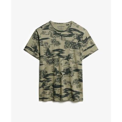 Bedrukt t-shirt superdry classic essential