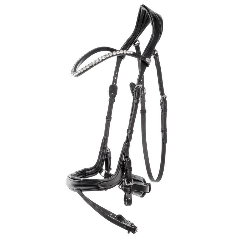 Combined anatomic noseband bridle Kavalkade Calla