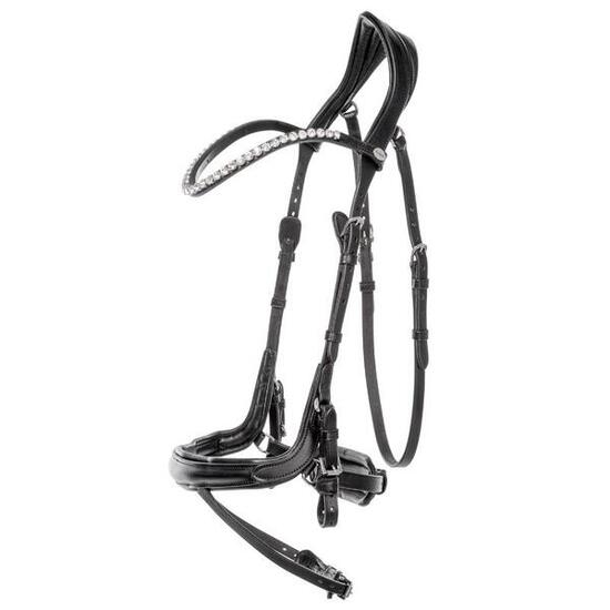 Bridon équitation muserolle combinée anatomique Kavalkade Calla